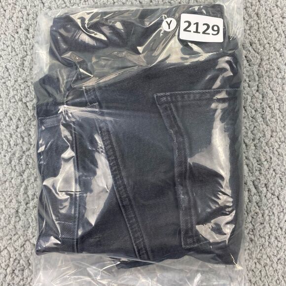 AGOLDE Women's Riley High Rise Straight Crop Button Fly Jeans  |   Size:  24 - Picture 14 of 14